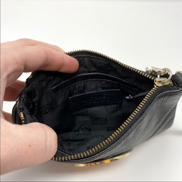 Michael Kors Pebbled Leather Wristlet - Picture 3 of 6